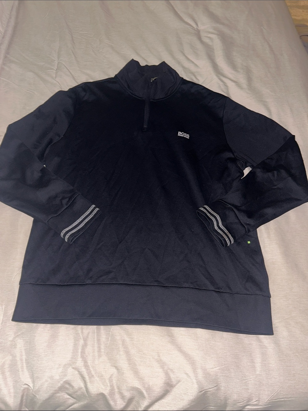 Hugo Boss BOSS Black Half-Zip Lightweight Pullover size xxxl